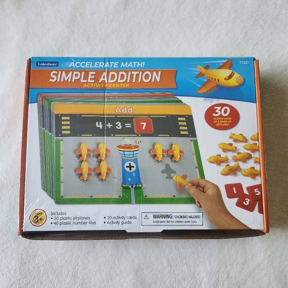 NEW! Lakeshore Simple Addition Activity Center - Picture 1 of 6